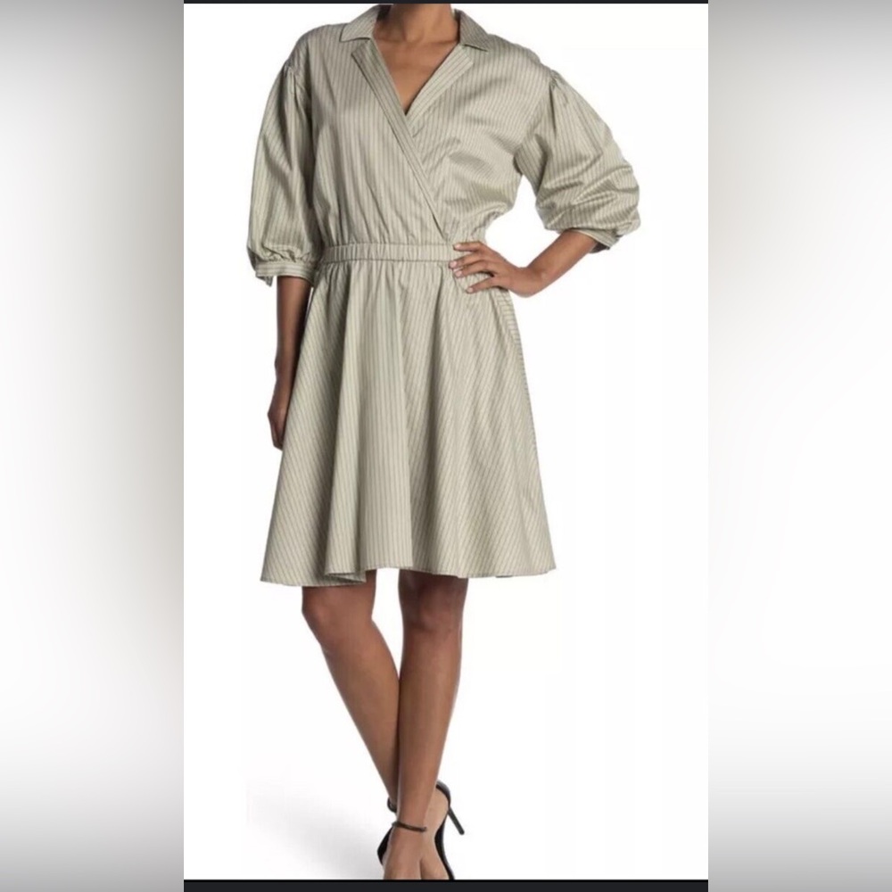 Club Monaco collared A-line dress